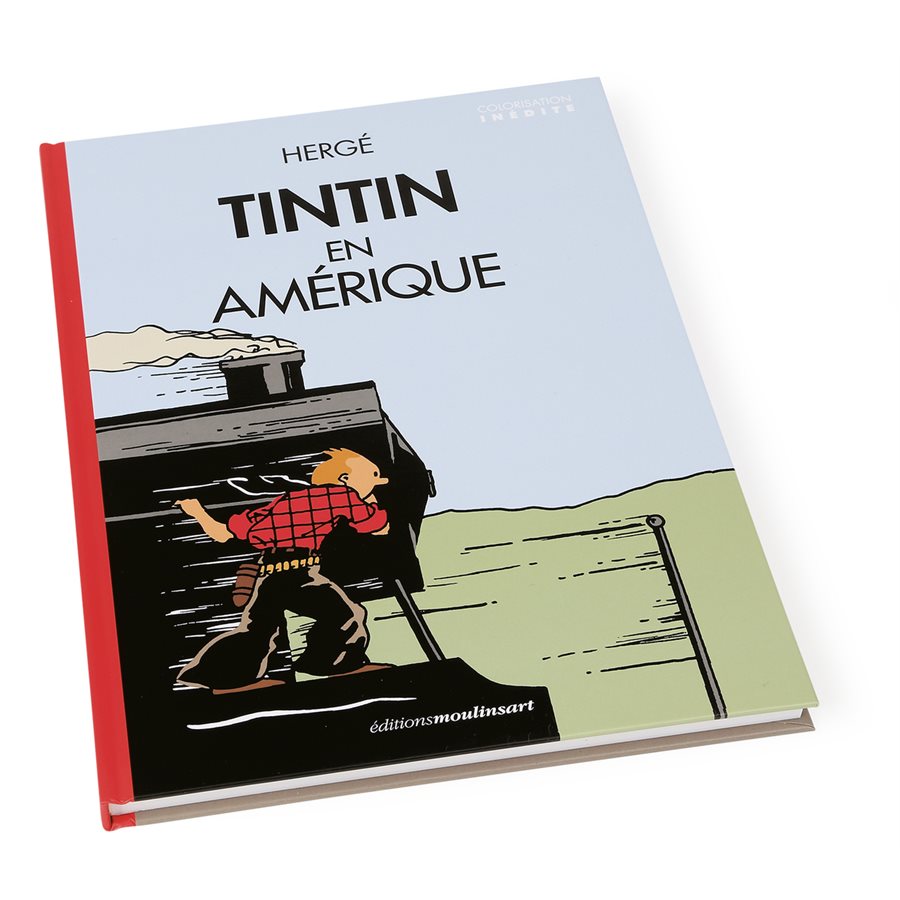LIVRE / TINTIN EN AMÉRIQUE