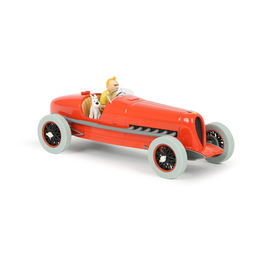 COLLECTION DE VOITURE TINTIN / LE BOLIDE ROUGE