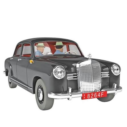 COLLECTION VOITURE TINTIN / LA VOITURE DES AGENTS BORDURES