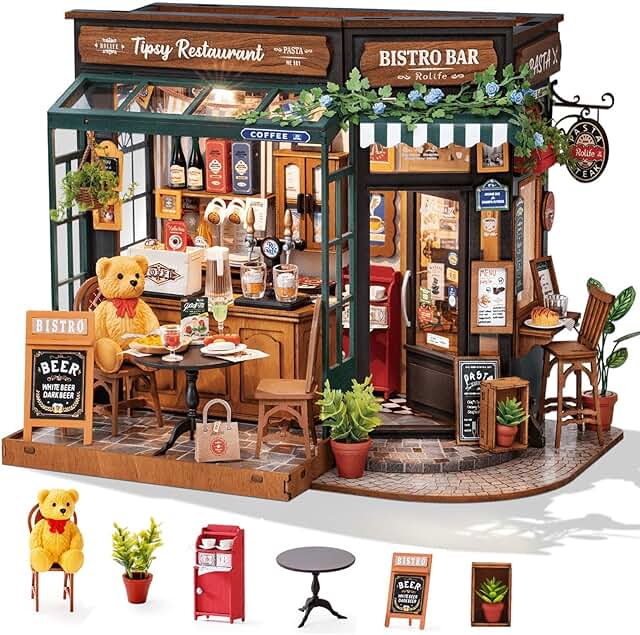 Maison miniature à monter / BISTRO BAR RESTAURANT