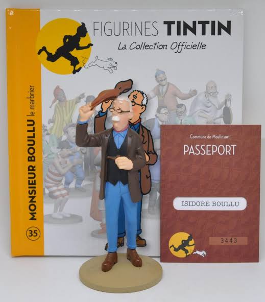 FIGURINE TINTIN / MONSIEUR BOULLU
