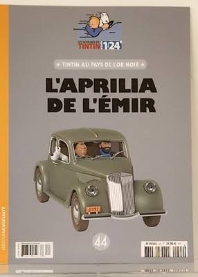 COLLECTION VOITURE TINTIN / L'APRILIA DE L'ÉMIR