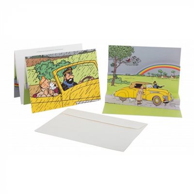 CARTE / TINTIN / POP-UP