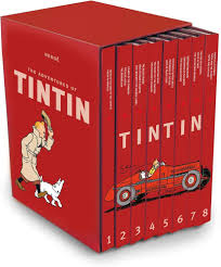 COFFRET INTÉGRAL DES ALBUMS DE TINTIN EN ANGLAIS