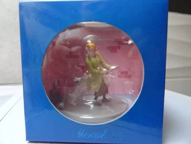 COFFRET SCÈNE DIORAMA / TINTIN BOÎTE CRABE