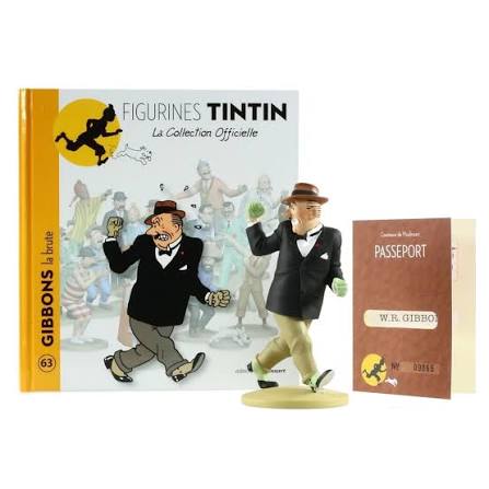 FIGURINE / TINTIN / GIBBONS