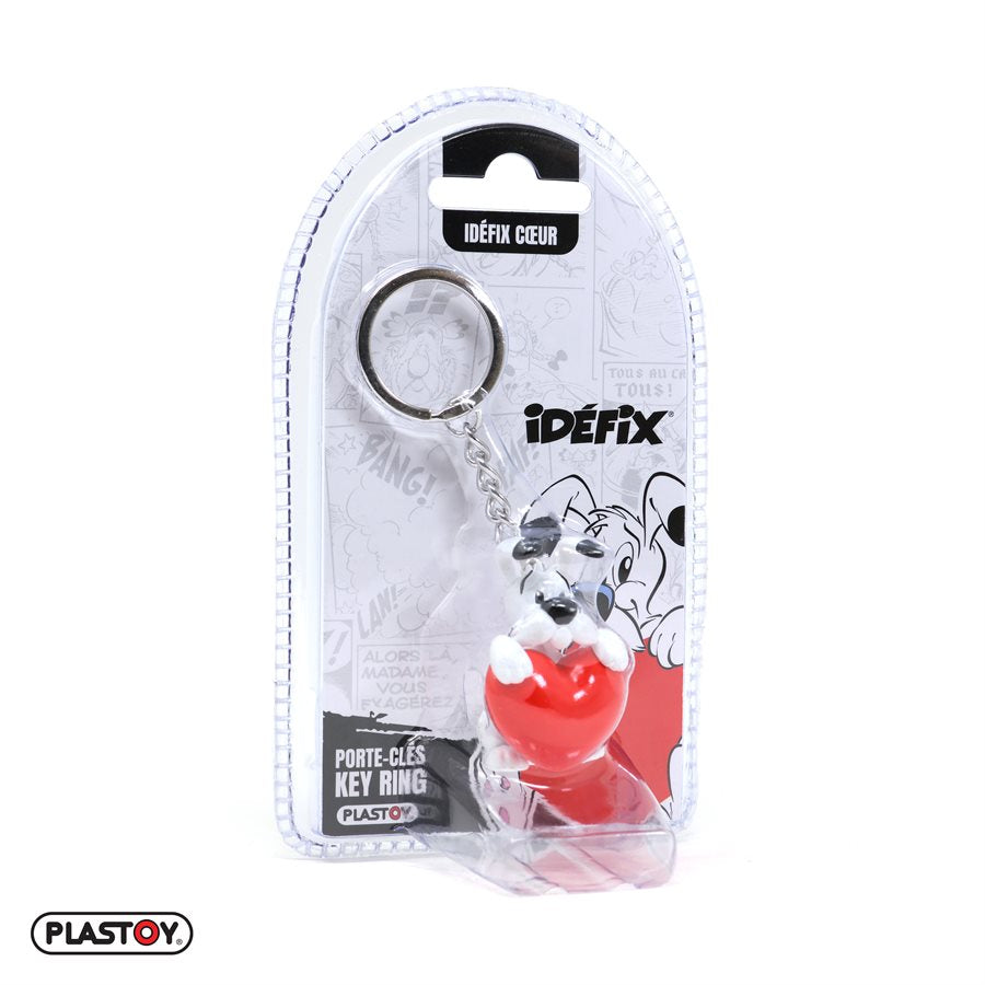 PORTE-CLÉS / IDÉFIX COEUR ROUGE