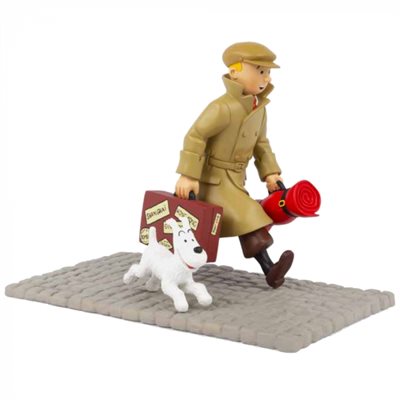 STATUETTE / TINTIN ILS ARRIVENT