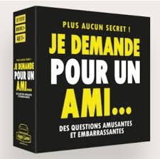 jeu de Société Festif / JE DEMANDE POUR UN AMI ...