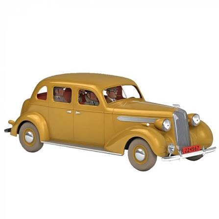 COLLECTION VOITURE TINTIN / LA CONDUITE INTÉRIEURE BEIGE