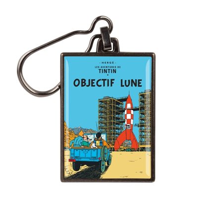 PORTE-CLÉS / TINTIN / OBJECTIF LUNE