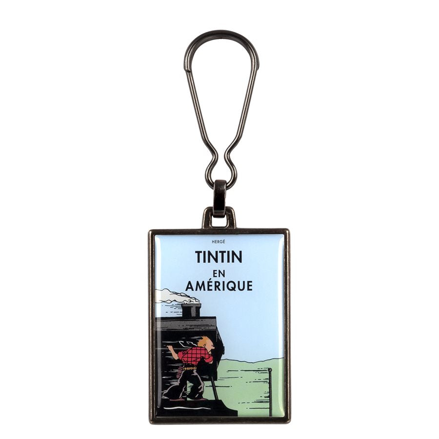 PORTE-CLÉS / TINTIN / TINTIN EN AMÉRIQUE