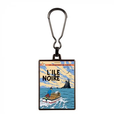 PORTE-CLÉS / TINTIN / L'ÎLE NOIRE