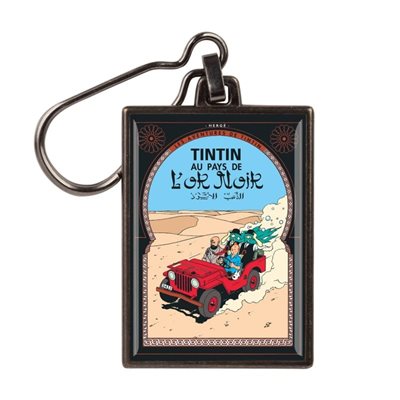 PORTE-CLÉS / TINTIN / TINTIN AU PAYS DE L'OR NOIR