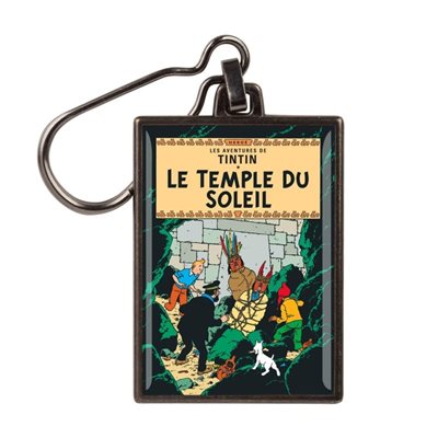 PORTE-CLÉS / TINTIN / LE TEMPLE DU SOLEIL