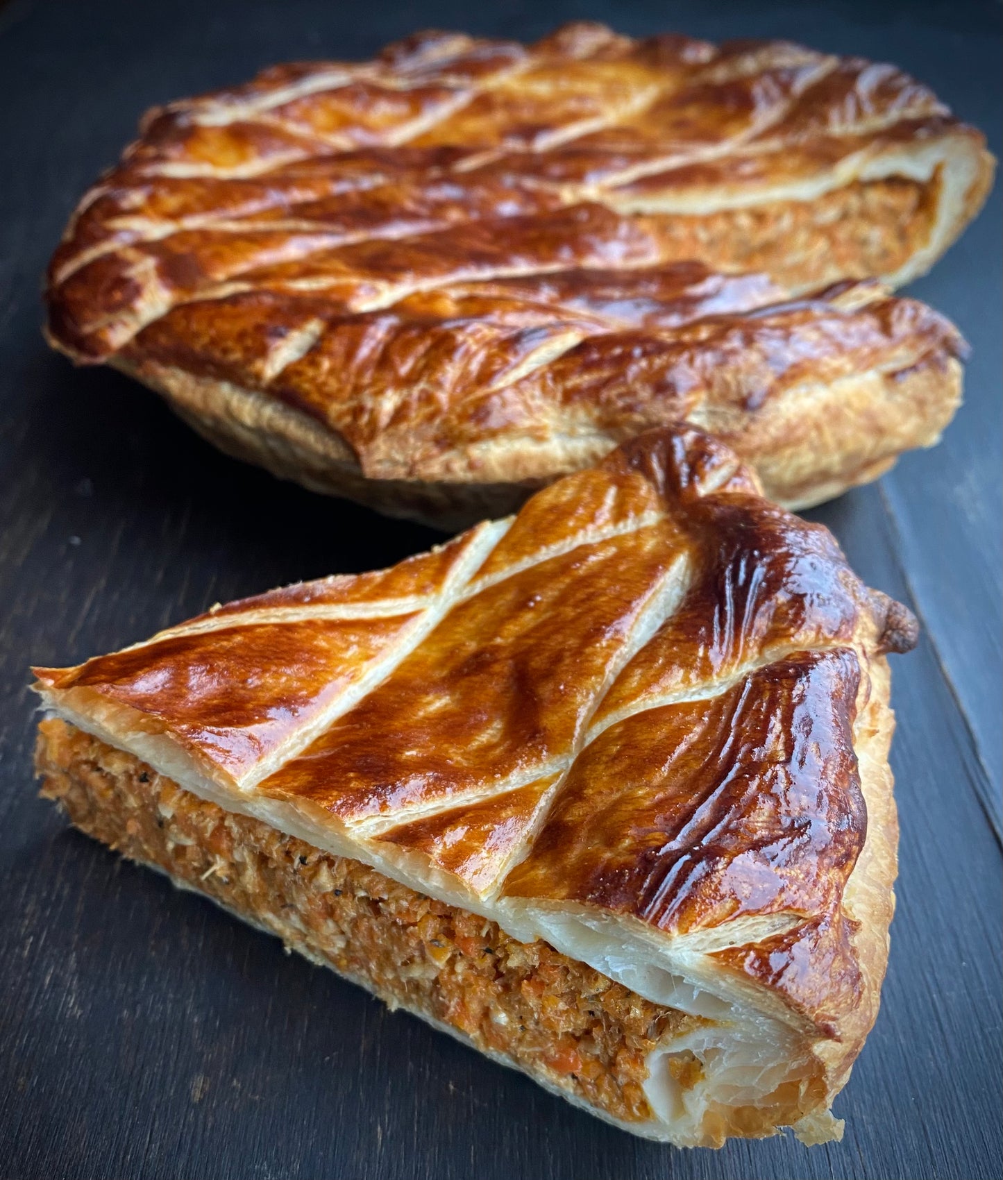 Salmon en croûte