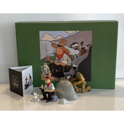 COFFRET / TINTIN EN AMÉRIQUE