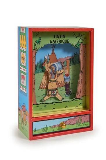 BOÎTE À MUSIQUE / TINTIN EN AMÉRIQUE