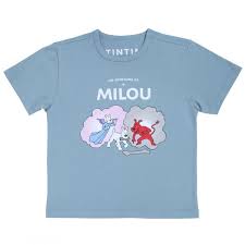 T-SHIRT TINTIN / ENFANT / FILLE 8 ANS
