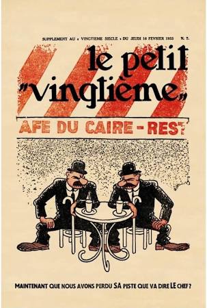 Affiche Laminée Tintin
