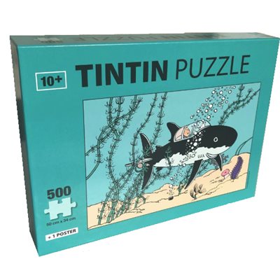 Casse-tête Tintin | Sous-marin requin