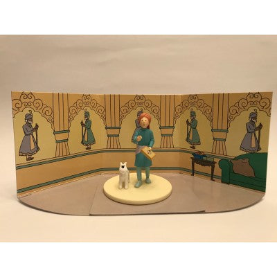 COFFRET SCÈNE TINTIN / LES CIGATES DU PHARAON