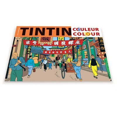 LIVRE À COLORIER / TINTIN