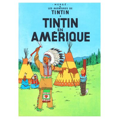 Affiche Laminée Tintin