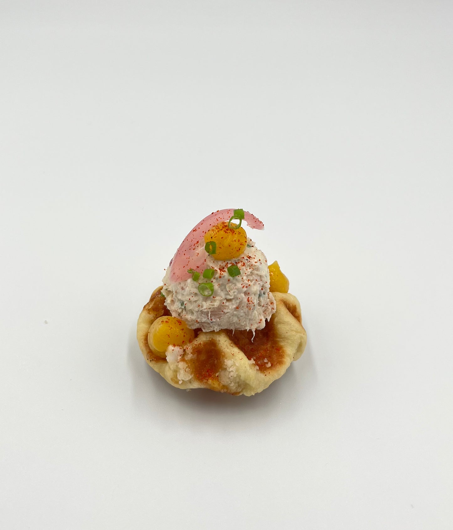 Bouchées de gaufre de Liège style pêche au thon (8 unités)