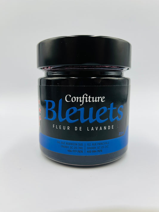 Confiture | Bleuets et fleur de lavande