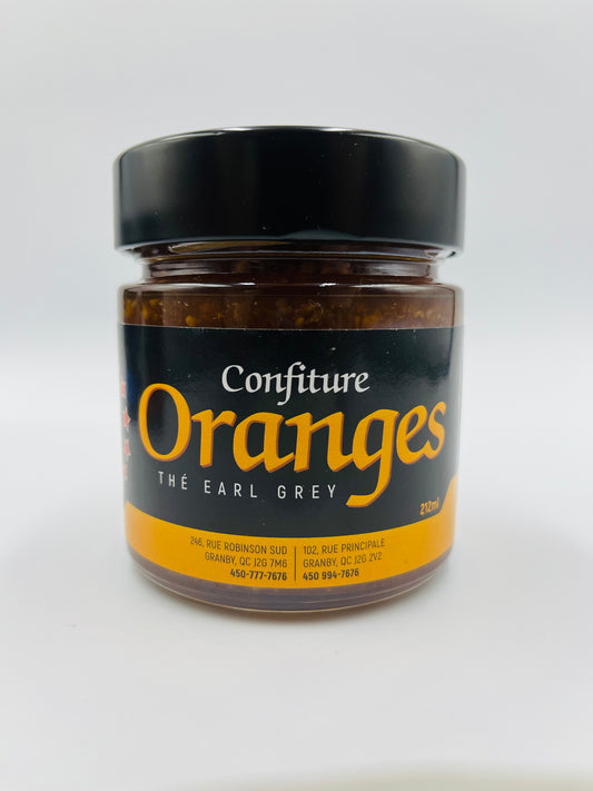 Confiture | Orange et thé earl grey