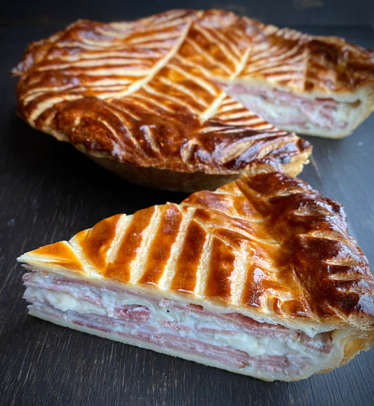 Feuilleté au jambon