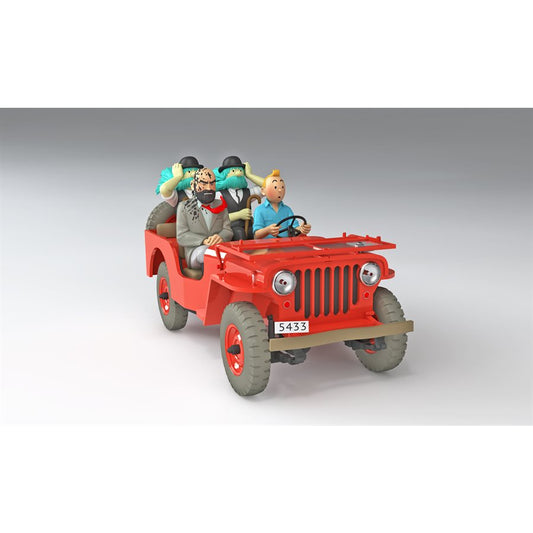 COLLECTION DE VOITURE TINTIN / LA JEEP DU DÉSERT