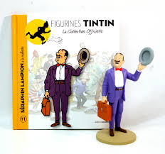 FIGURINE / TINTIN / SÉRAPHIN LAMPION