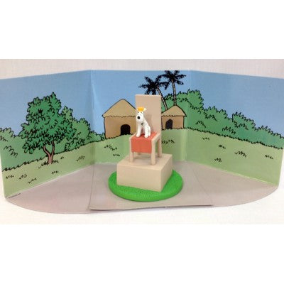 COFFRET SCÈNE TINTIN / MILOU ROI