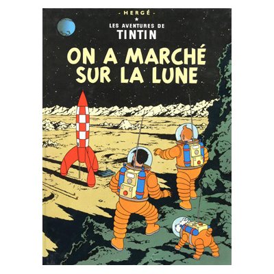 Affiche Laminée Tintin