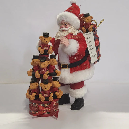 Père-Noël et ses oursons