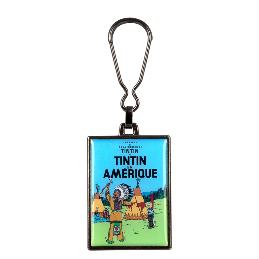 PORTE-CLÉS / TINTIN / TINTIN EN AMÉRIQUE