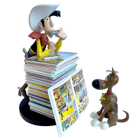 Lucky Luke statuette