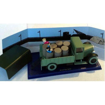 VOITURE / TINTIN / LE CAMION D'OPIUM / 1/43