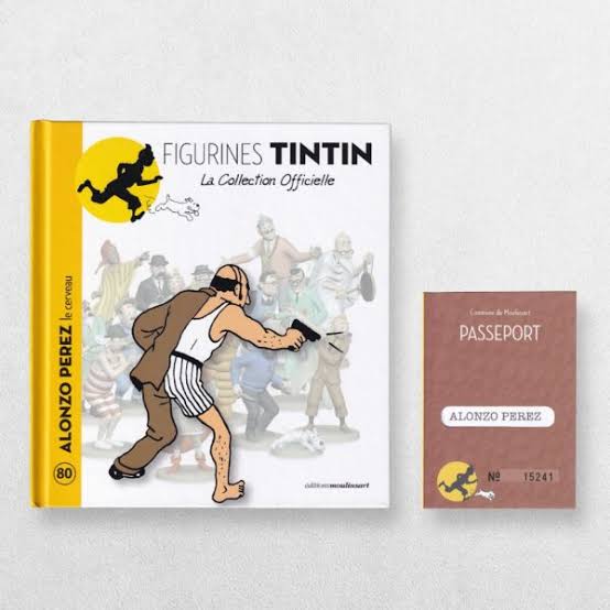 FIGURINE / TINTIN / ALONZO PEREZ