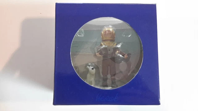 FIGURINE SCÈNE DIORAMA / TINTIN SCAPHANDRE