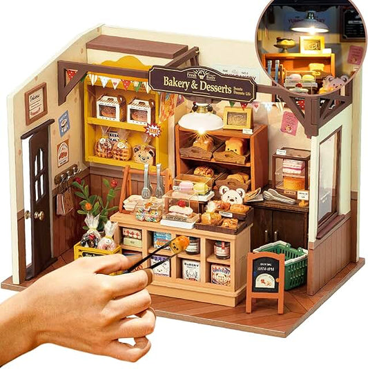 Maison miniature à bricoler / BOULANGERIE BECKA