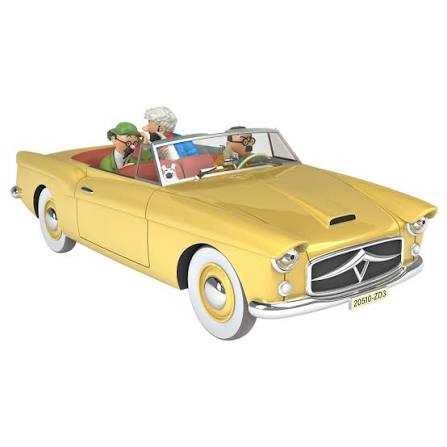 COLLECTION VOITURE TINTIN / LE CABRIOLET BORDURE