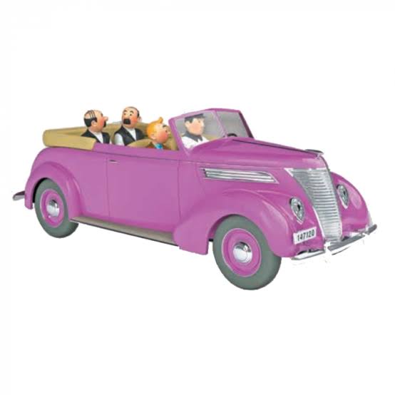 COLLECTION VOITURE TINTIN / LE CABRIOLET DES DUPONDT