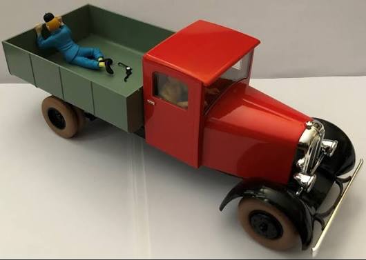 COLLECTION VOITURE TINTIN / LE CAMION ROUGE