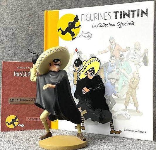 FIGURINE / TINTIN / LE CAPORAL DIAZ
