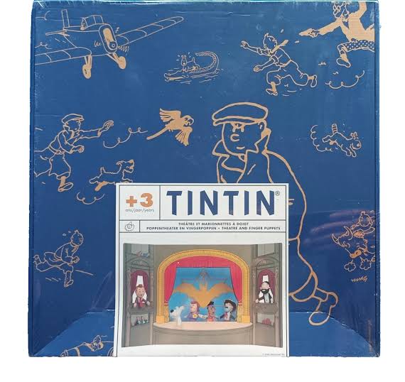COFFRET / THÉÂTRE MARIONNETTE / TINTIN