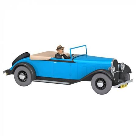 COLLECTION VOITURE TINTIN / LA DÉCAPOTABLE DE GIBBONS