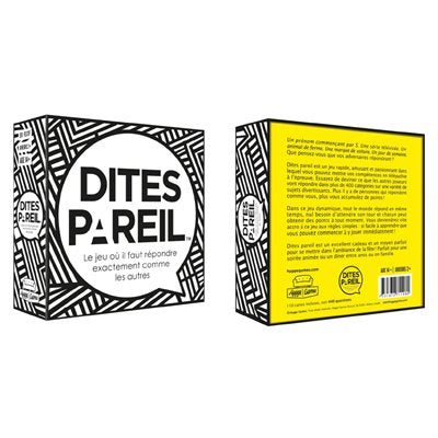 Jeu de société Festif / DITES PAREIL
